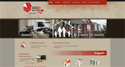 Desktop Screenshot of dadoimoveis.com